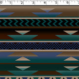 FLANNELETTE PRINTS - SOUTHWEST STRIPE