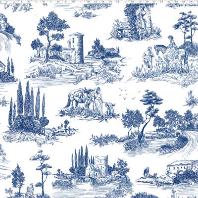 BELLA CASA COLLECTION - COUNTRYSIDE TOILE