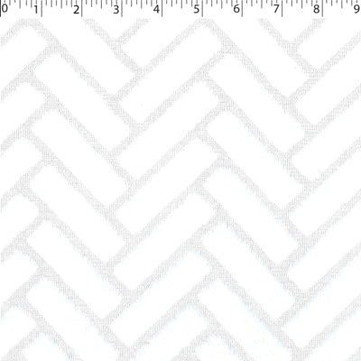 white chevron polyester burnout frosted chenille print