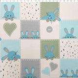 MOUNTAIN FLEECE PRINTS BABY - BUNNY PATCH