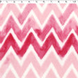 pink verigated chevron fleece print