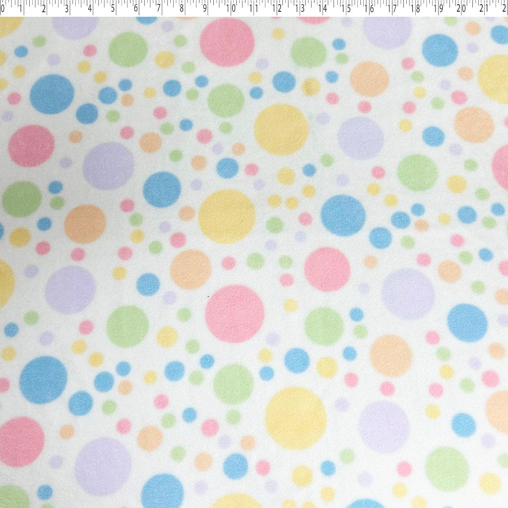 MOUNTAIN FLEECE PRINTS BABY - DOTS and MORE DOTS