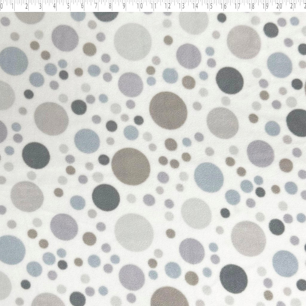 MOUNTAIN FLEECE PRINTS BABY - DOTS and MORE DOTS