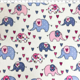 MOUNTAIN FLEECE PRINTS BABY - CUTE ELEPHANTS