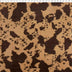 tan and brown medium weight polyester fleece pony skin print