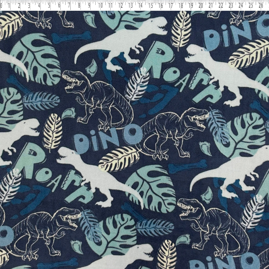 MOUNTAIN FLEECE PRINTS - DINOS