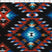 bright navajo argyle fleece print