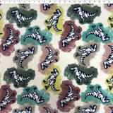 MOUNTAIN FLEECE PRINTS - T REX