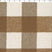 camel / off white recycled poly / cotton 3" buffalo check plaid print