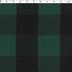 green / black recycled poly / cotton 3" buffalo check plaid print