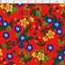 CRAYON BRITES - COTTON POPLIN PRINTS - FOLK FLORAL 2