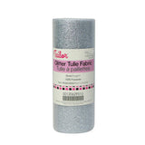 15.24CM (6") GLITTER TULLE SPOOLS - 10YDS