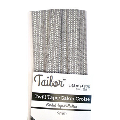 TWILL TAPE PRINTED BRAID 10MM