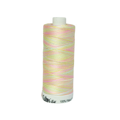 SEWING THREAD QUILTING COTTON 800YDS VARIEGATED