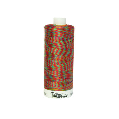 SEWING THREAD QUILTING COTTON 800YDS VARIEGATED