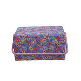 SEWING BASKET - LARGE (WITH PVC TRAY)