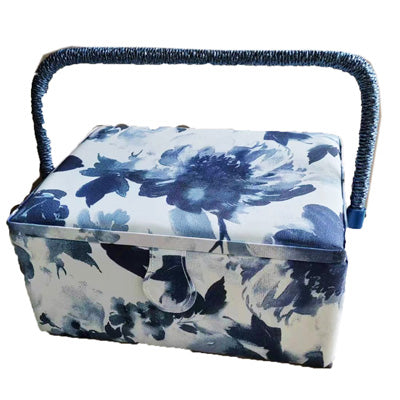 SEWING BASKET - SMALL (WITH PVC TRAY)