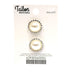 PEARL WITH RHINESTONE BORDER BUTTON 19MM