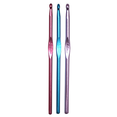 CROCHET HOOKS SET - ALUMINUM