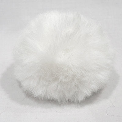 FAUX FUR POMPOM 10CM