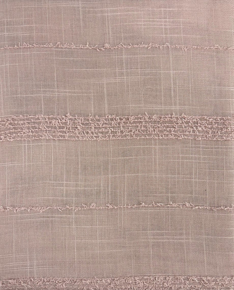 CARNABY STRIPE ROD POCKET PANEL - PEONY