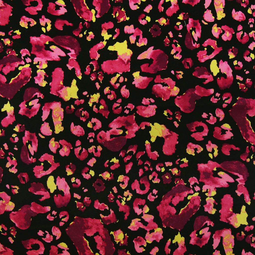 ESTELLA SATIN PRINTS - LEOPARD SKIN