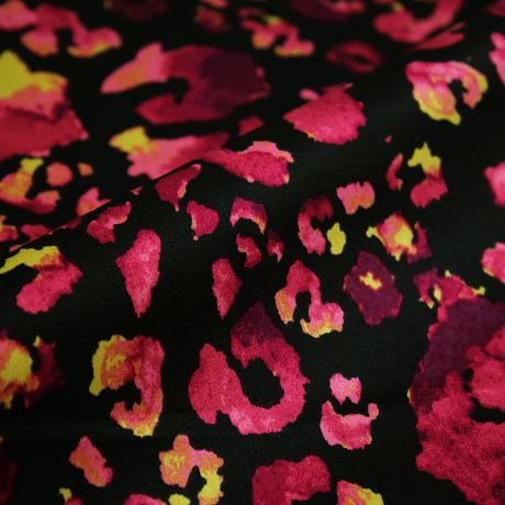 ESTELLA SATIN PRINTS - LEOPARD SKIN