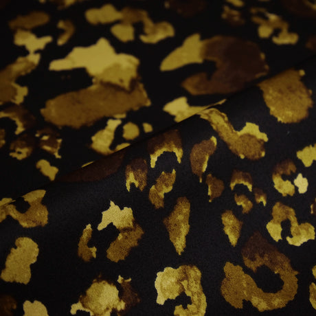 ESTELLA SATIN PRINTS - LEOPARD SKIN