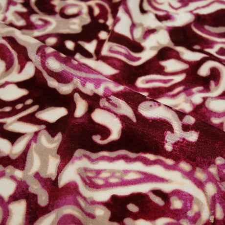 VINEYARD VIEWS VELVET PRINTS - ABSTRACT PAISLEY