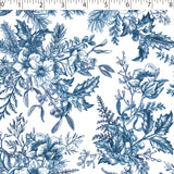 WINTER TOILE PRINTS - CHRISTMAS ROSE