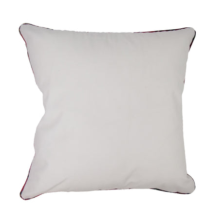 CUSHION COVER - PLAID SNOWFLAKE