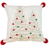 CUSHION COVER - POMPOM TREE