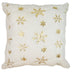 CUSHION COVER - SEQUIN SNOWFLAKE - GOLD