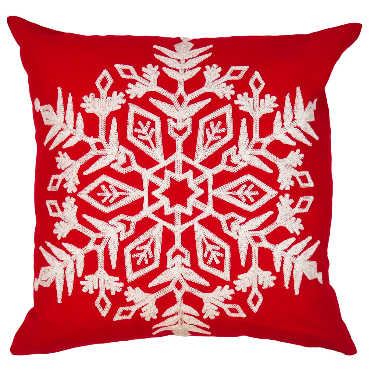 CUSHION COVER - SNOW MEDALLION