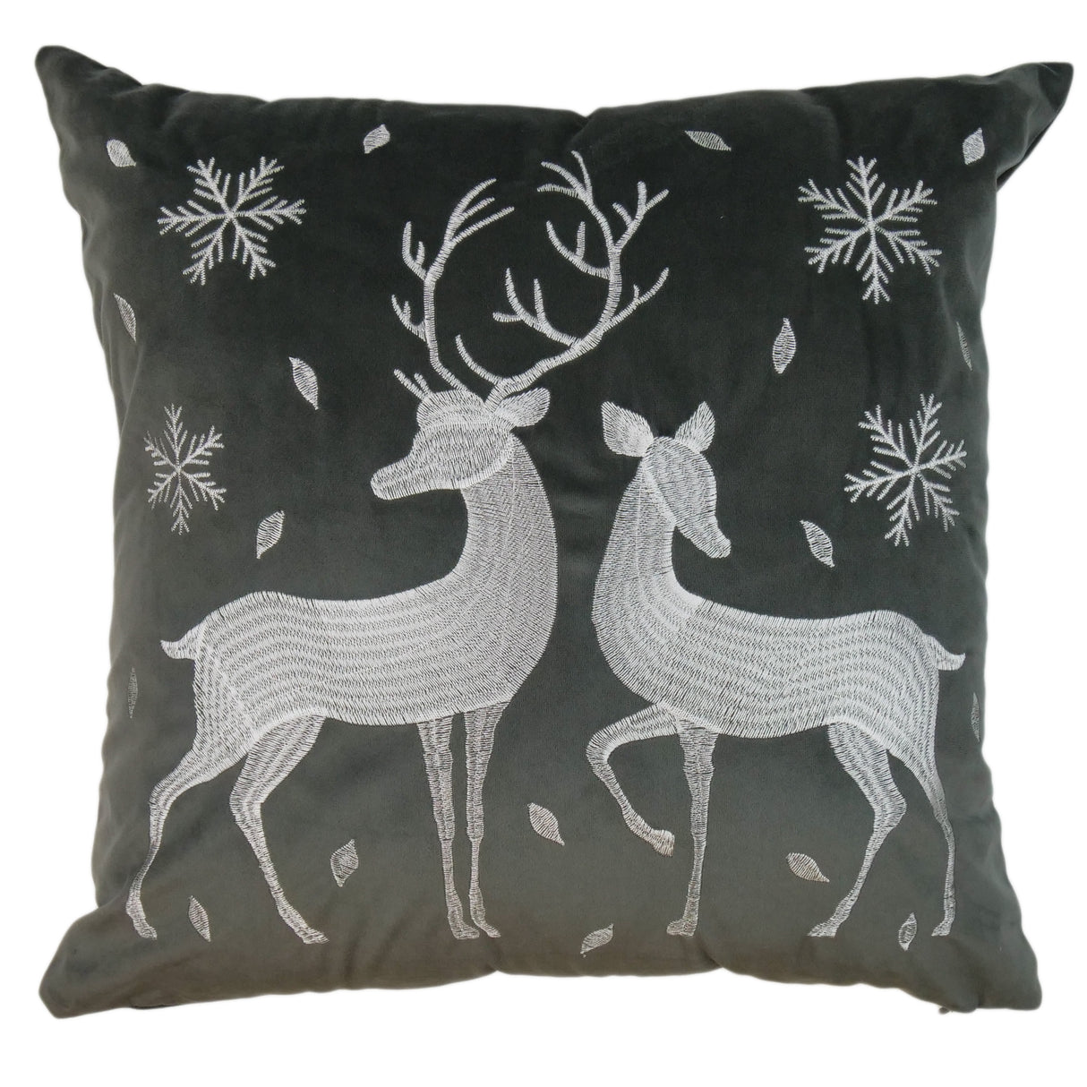 CUSHION COVER - SNOWY REINDEER