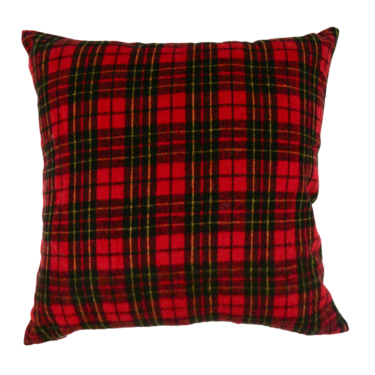 CUSHION COVER - TREE PLAID