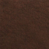 walnut polyester 72" felt