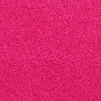 hot pink medium weight polyester felt