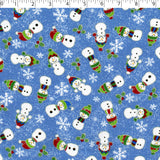 FLANNELETTE PRINTS - SNOWMAN