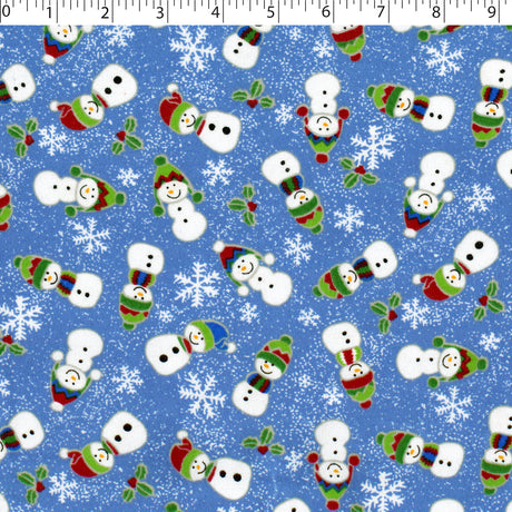 FLANNELETTE PRINTS - SNOWMAN