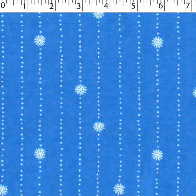 FLANNELETTE PRINTS - SNOW DROP