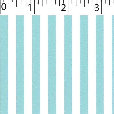 mist ground cotton fabric with white big stripe prints