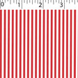 red ground cotton fabric with white little stripe prints