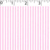 pink ground cotton fabric with white little stripe prints