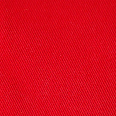 red cotton twill