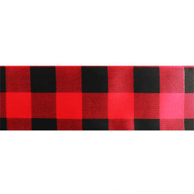 BUFFALO CHECK BLANKET BINDING WOVEN EDGE 50MM