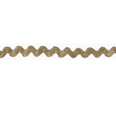 RICK RACK METALLIC 0.6CM