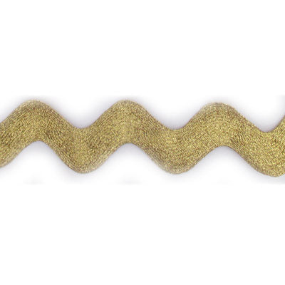 RICK RACK METALLIC JUMBO 2.5CM