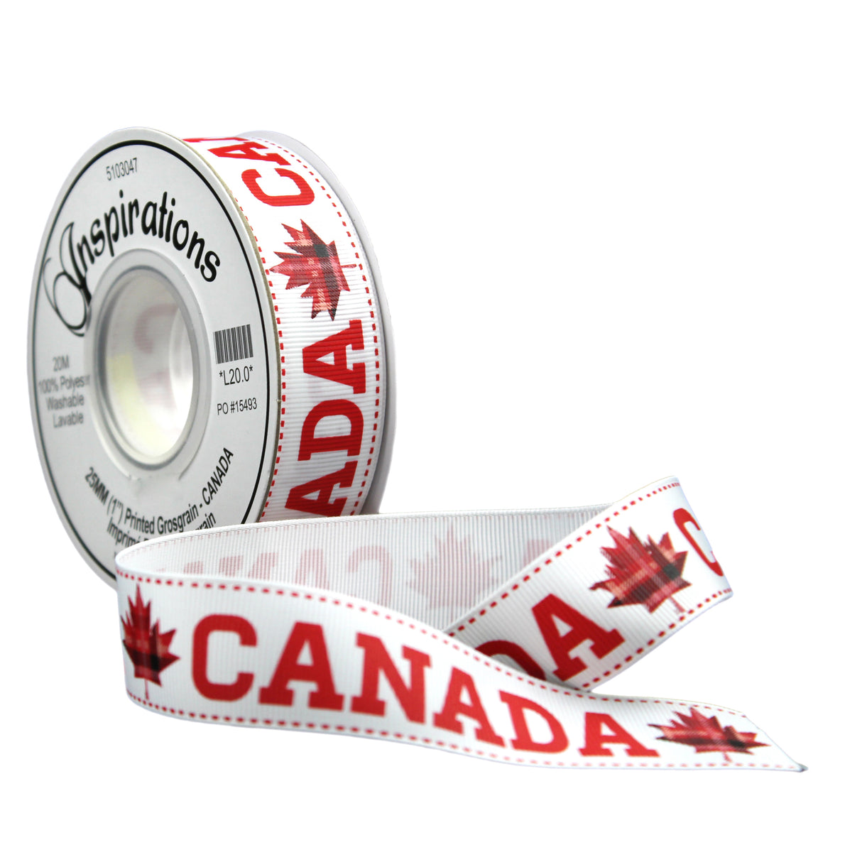 PRINTED GROSGRAIN 25MM - CANADA