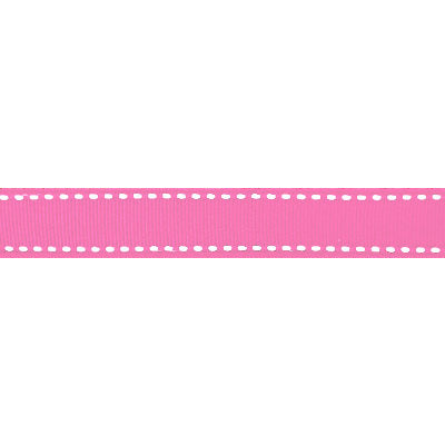 16MM GROSGRAIN RIBBON WITH SADDLE STITCH